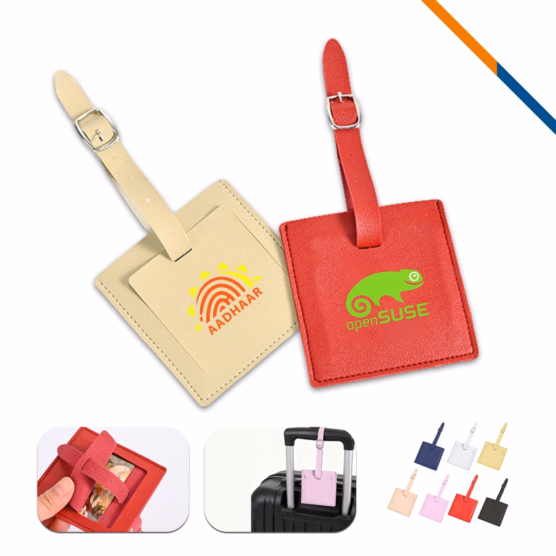 LugSafe PU Leather Luggage Tag