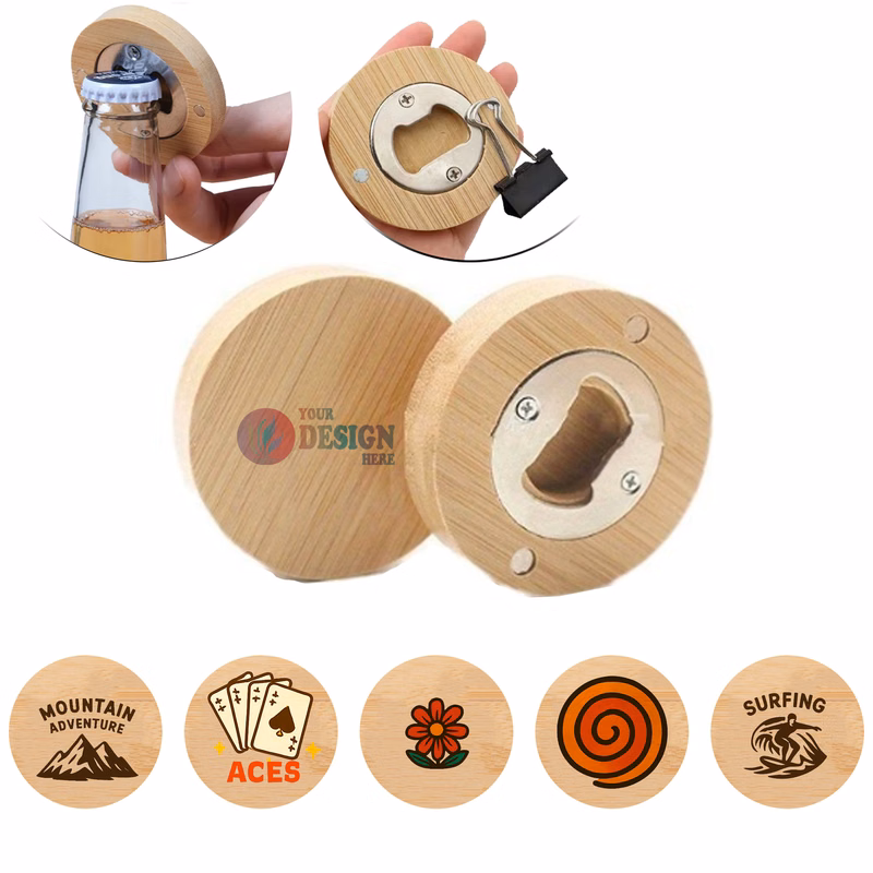 Wood Beer Bottle Opener