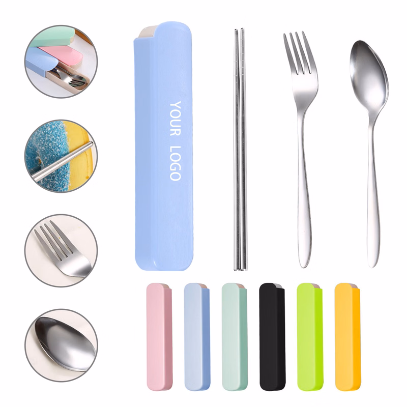 Portable Stainless Steel Spoon And Fork Set