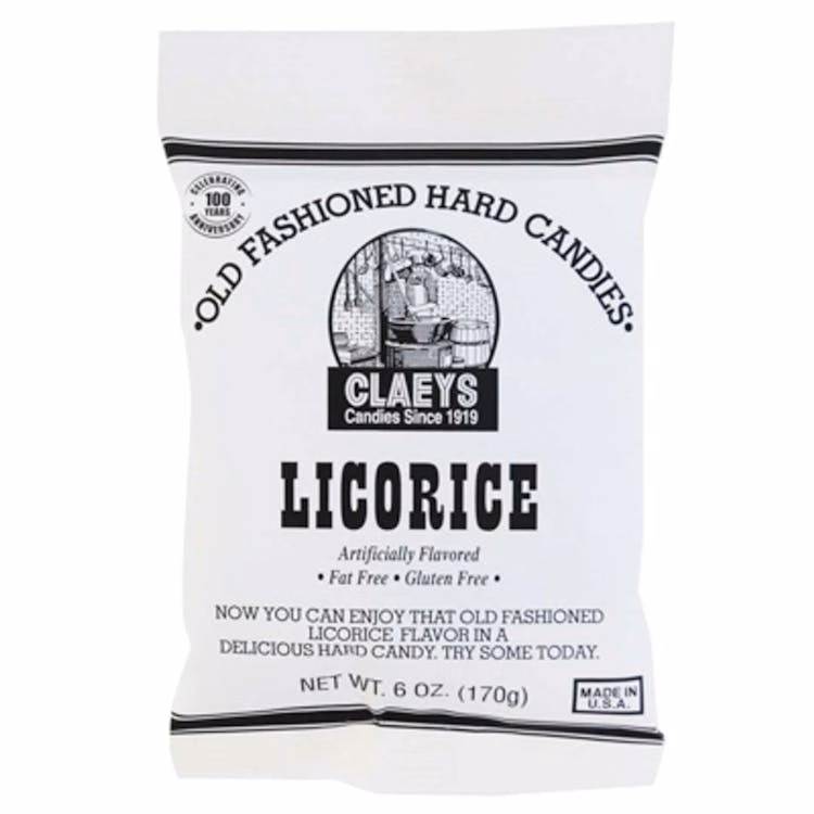 Claey's Hard Candies Licorice
