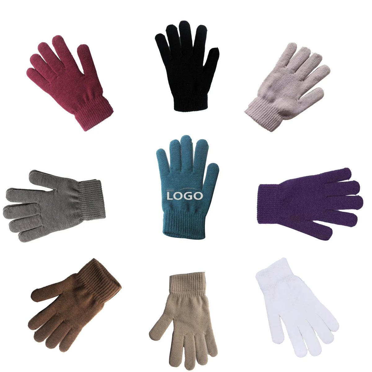 Adult Winter Magic Thickened Fleece Gloves For Men And Women 1