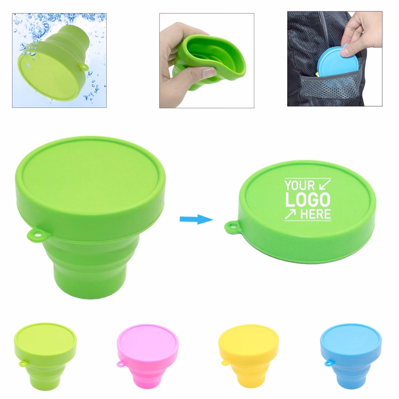 Portable Silicone Retractable Folding Cup