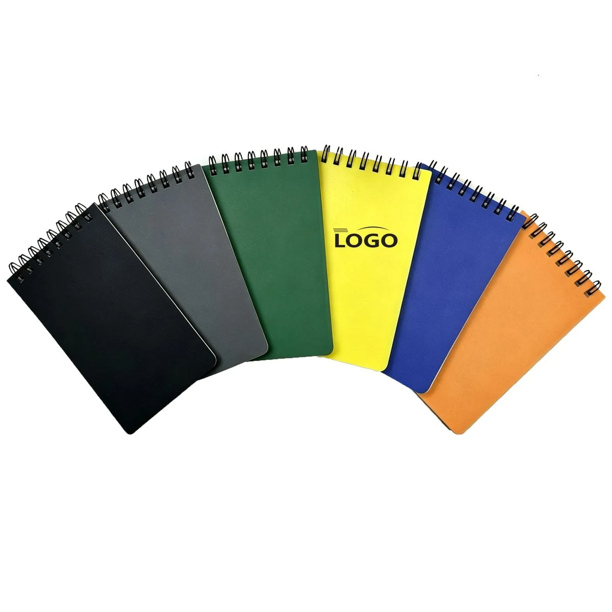 Waterproof Stone Paper Notepad with Top Spiral Binding 1