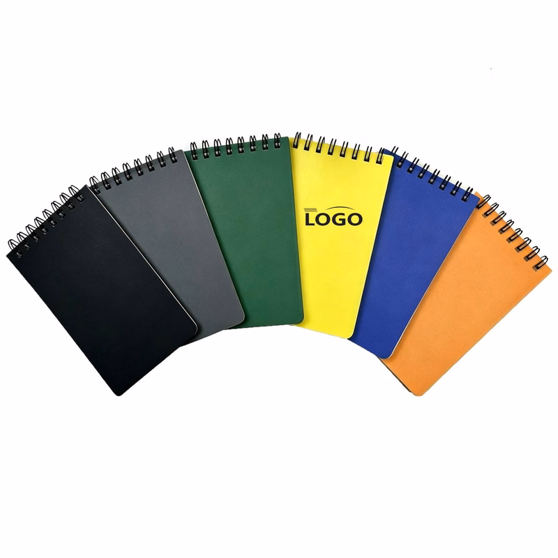 Waterproof Stone Paper Notepad with Top Spiral Binding