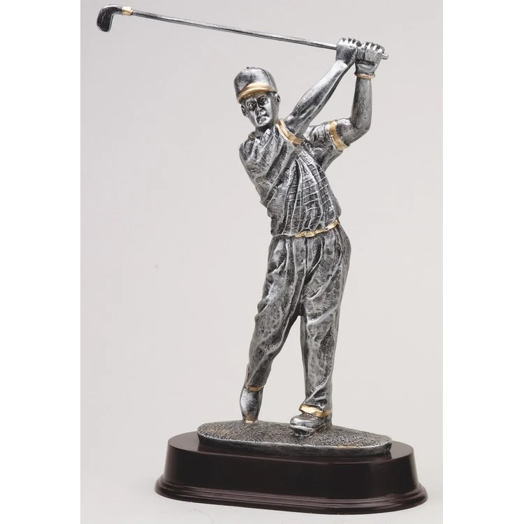 12" Tall Male Golf Figure Award 1