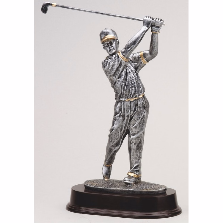 12" Tall Male Golf Figure Award