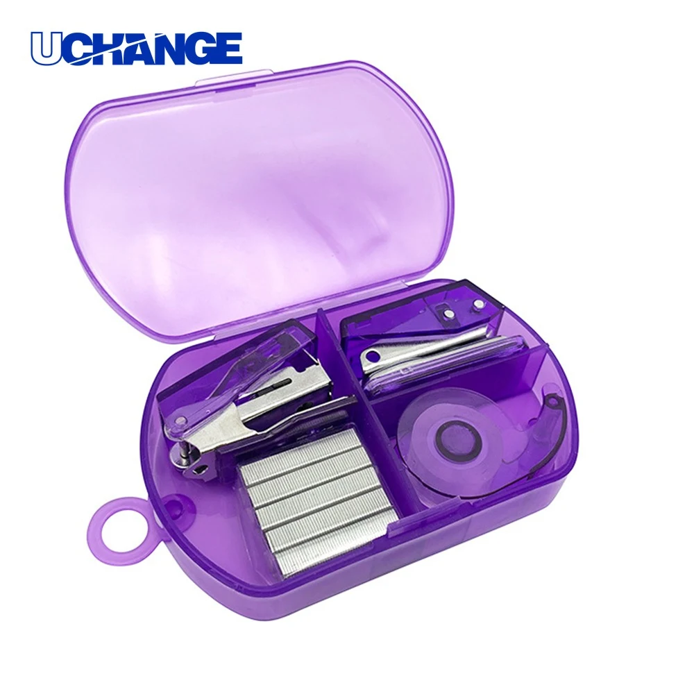 Desk Accessories Office Supplies Set with Stapler 1