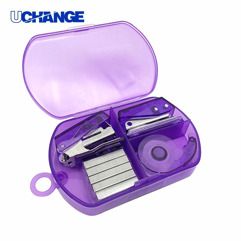 Desk Accessories Office Supplies Set with Stapler