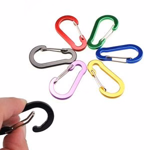 Flat Aluminum Carabiner