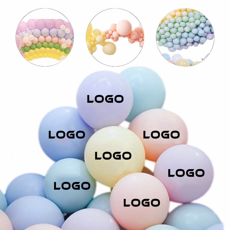 Macaron Colored Balloons
