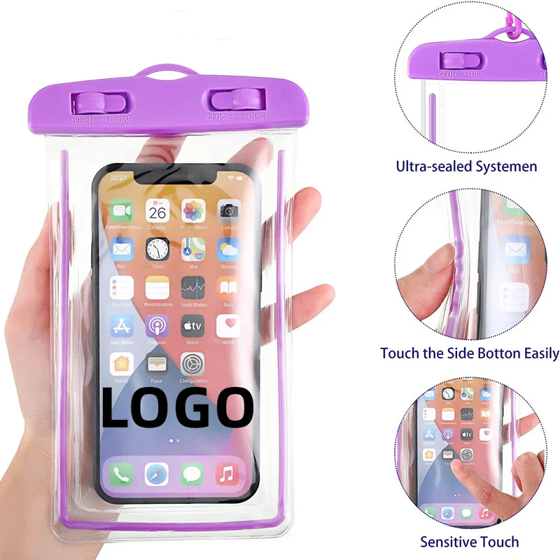Fluorescent Waterproof Phone Pouch 1