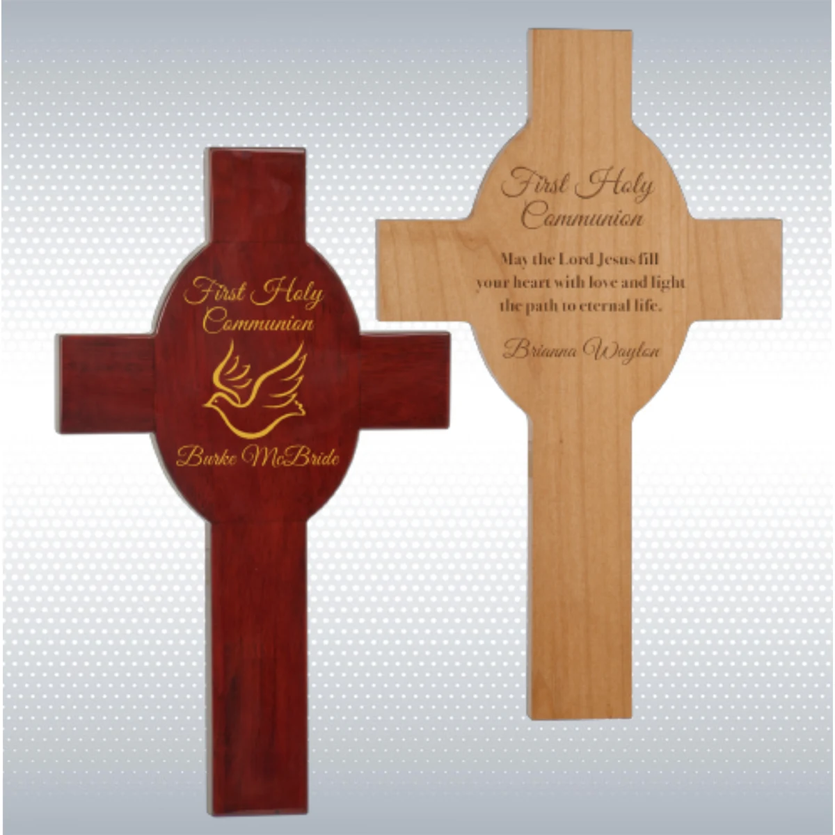 Red Alder Cross (13 5/8" x 8") 1