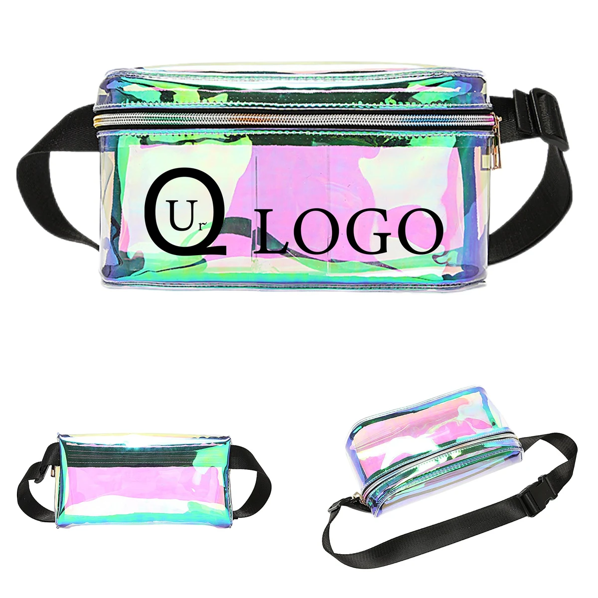 Large Transparent Laser Belt Bag 1