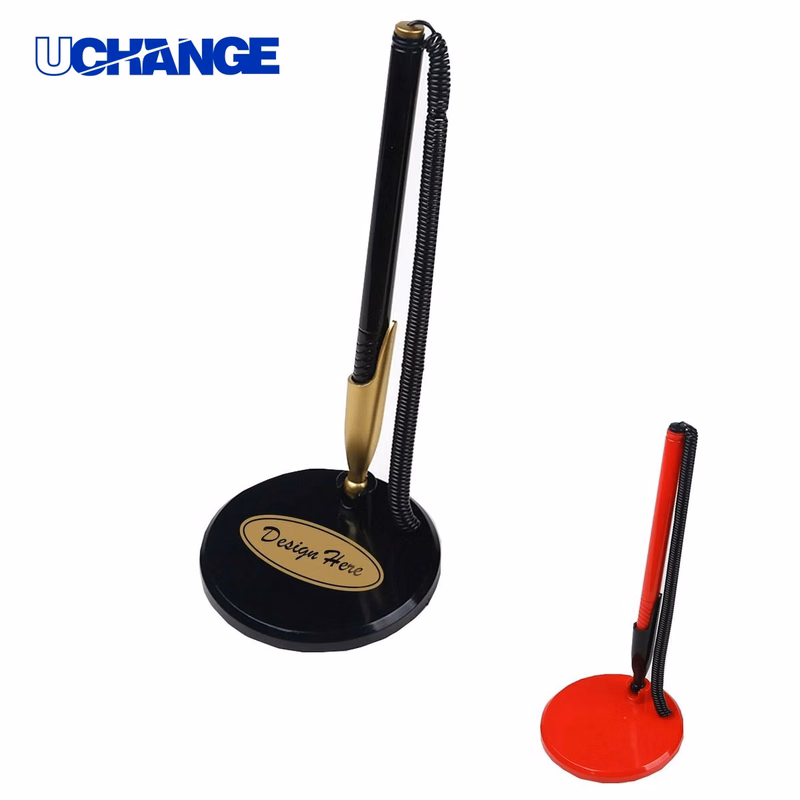 Meeting Sign in Fixed Pen Round Base for Reception