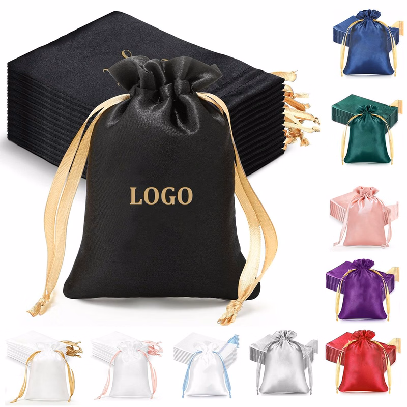 Satin Gift Candy Wrap Bag