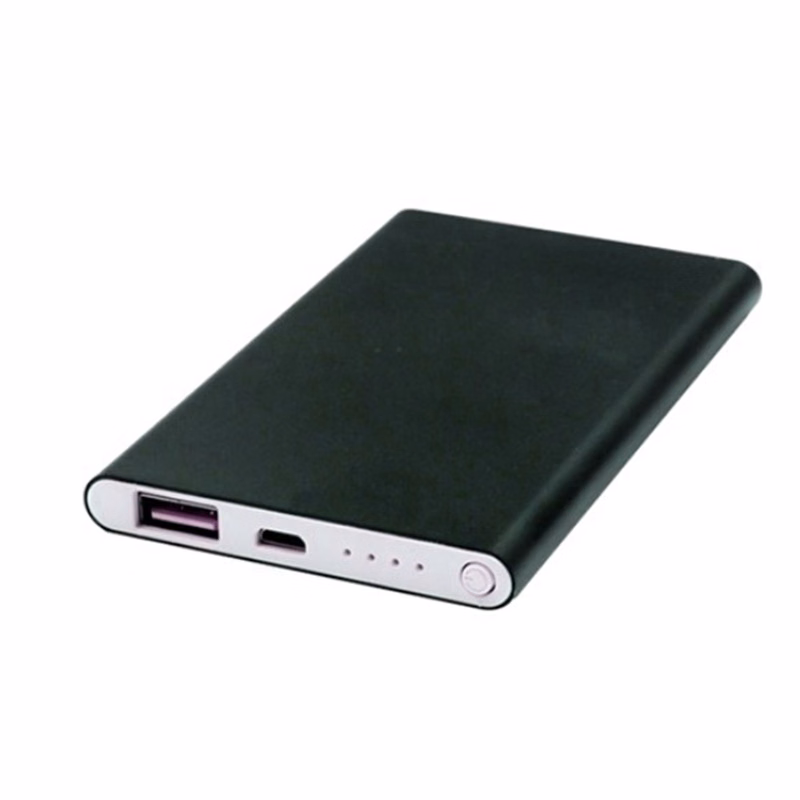 Proton Aluminum 4000 mAH High Capacity Power Bank w/ Cable