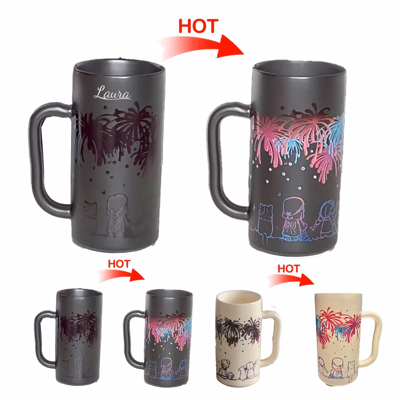 14 oz Color-Changing Ceramic Mug