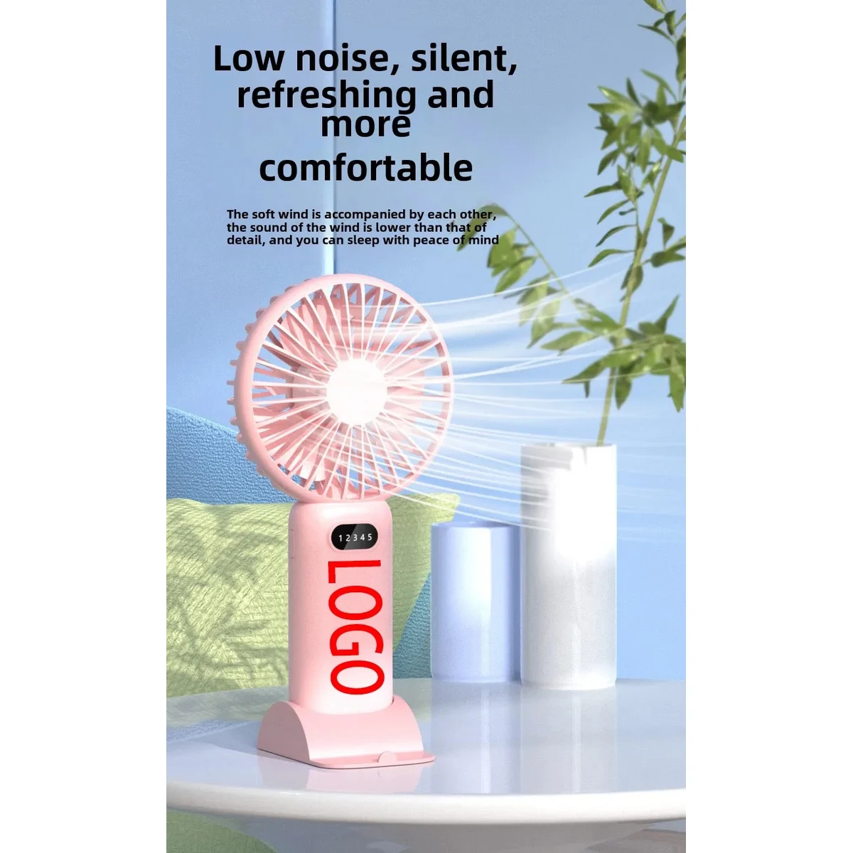 USB Rechargeable Portable Personal Fan 1