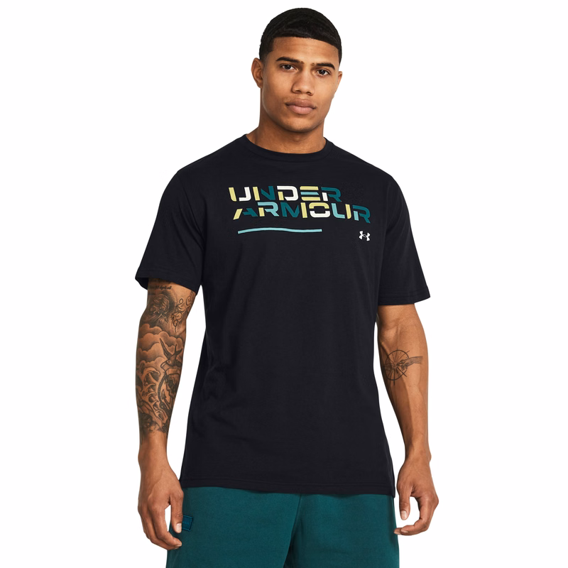 UA Colorblock Wordmark Men's Short Sleeve
