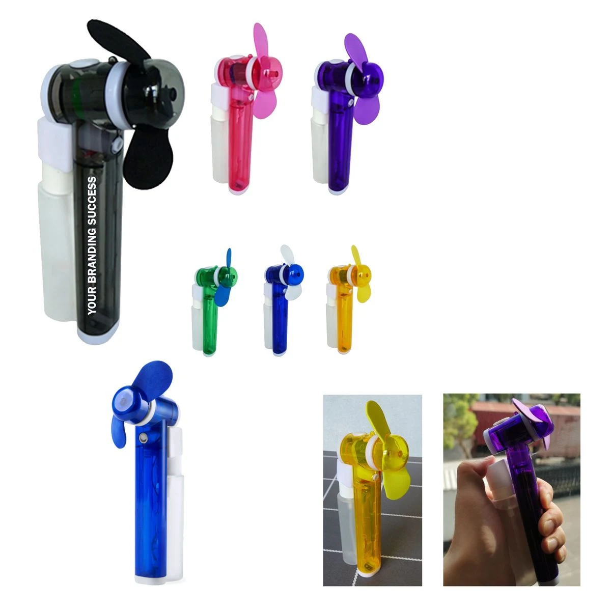 Handheld Humidifying Spray Fan 1