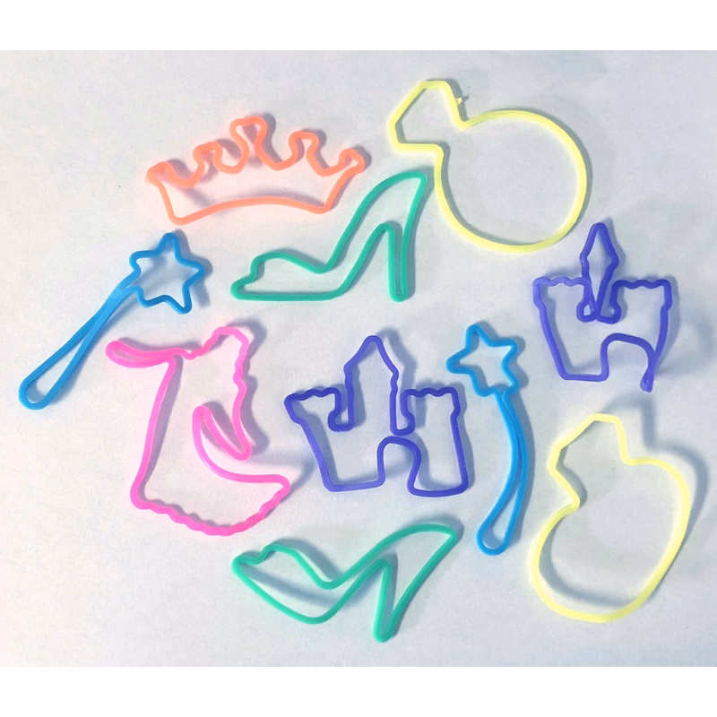 Fun Fashionable Silly Band / Rubber Band - Pack of 12 Pieces