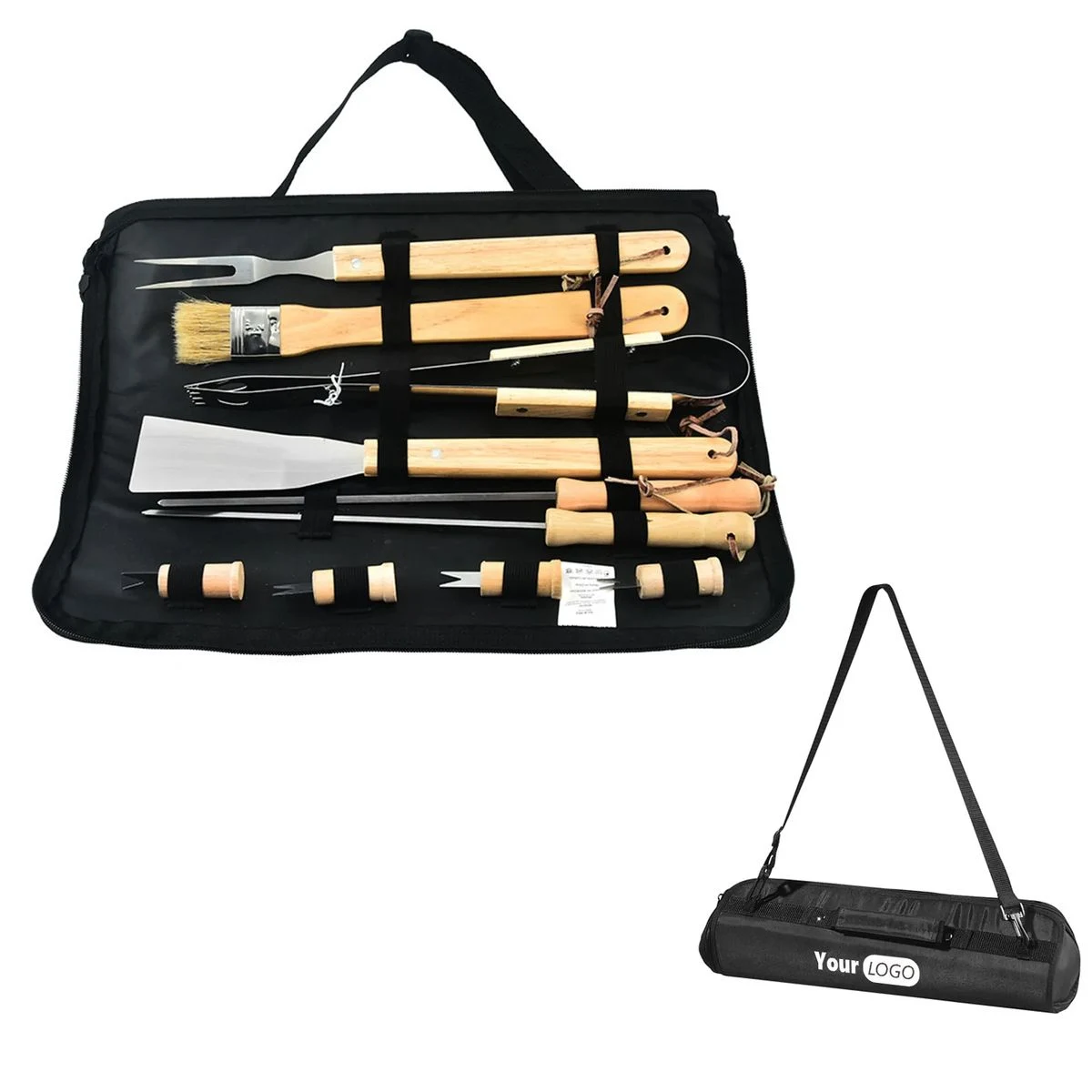 11 Piece Barbeque (BBQ) Set with Polyester Carrying Case 1