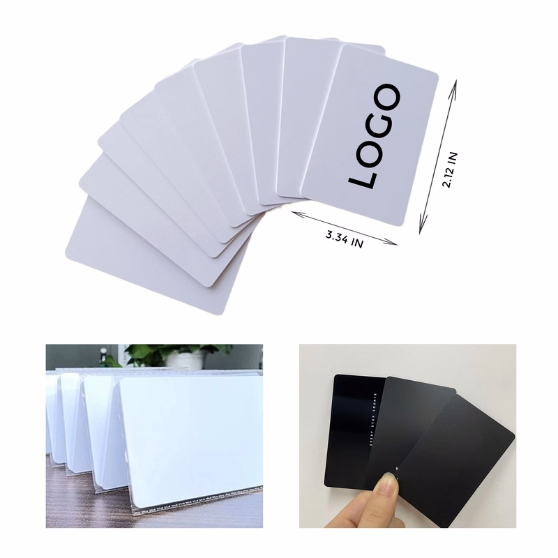 MOQ 50 PCS Secure PVC Plastic Identity Card