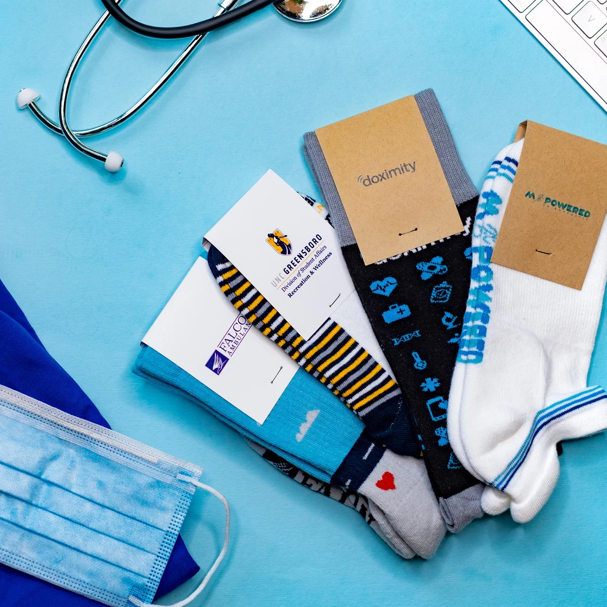Regular Doctor Socks - Comfortable Footwear for Medical Professionals - American Made 1
