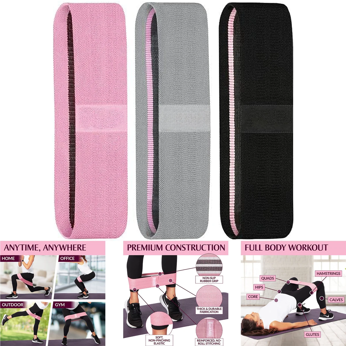 Premium Resistance Bands for Working Out 1