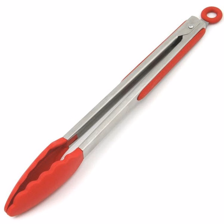 Silicone Tongs - Red Bacteria Resistant