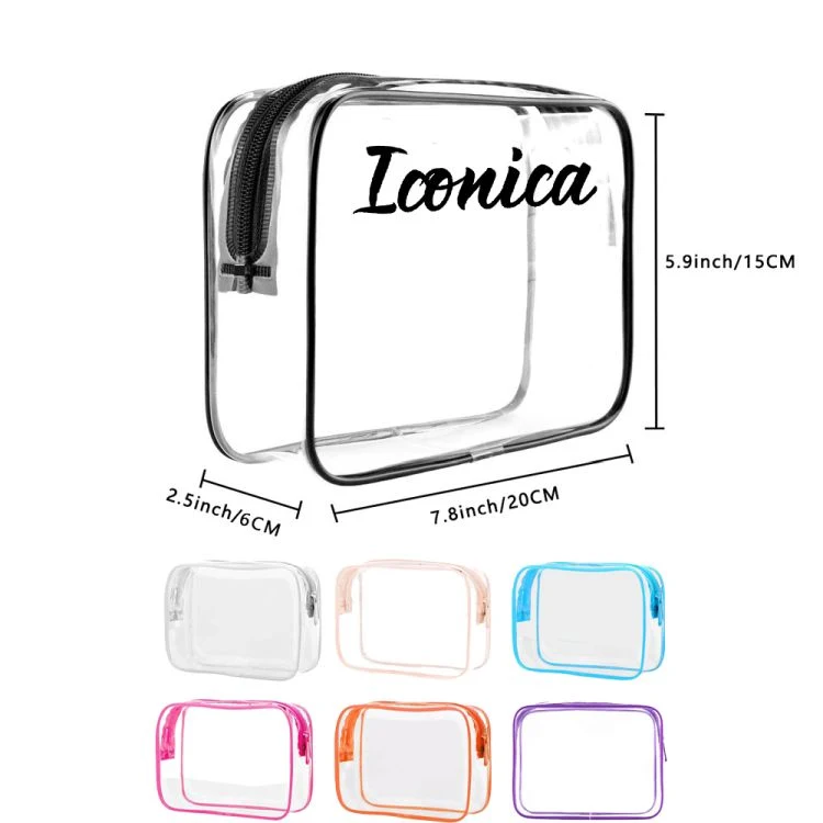 Clear Waterproof Toiletry Bag 1