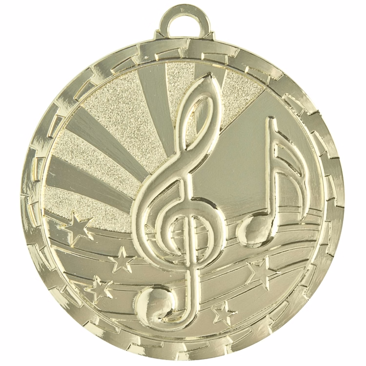 Music Bright Medal, 2"