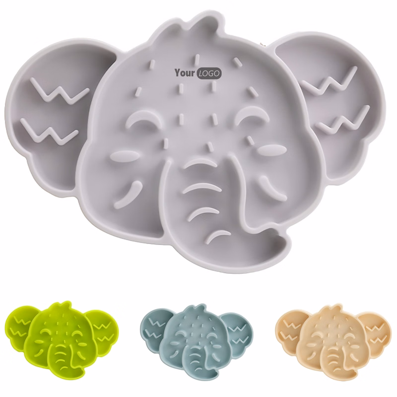 Silicone Pet Slow Food Plate