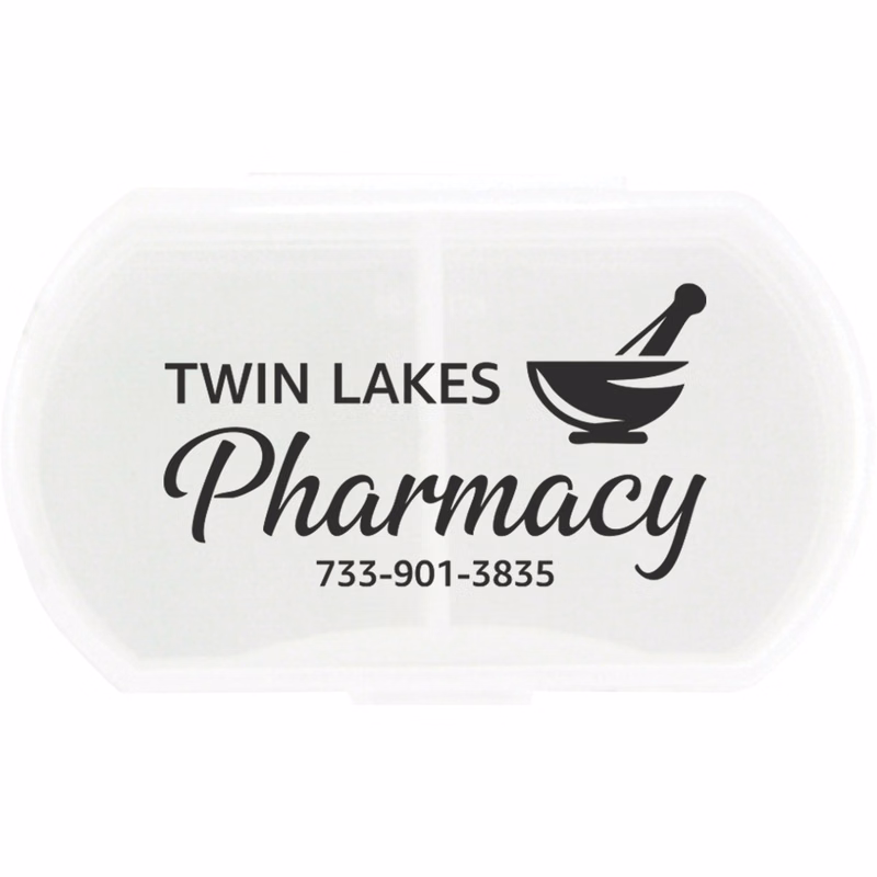 Oblong Pill Box