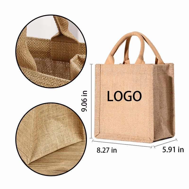 Eco-Friendly Jute Tote Bag