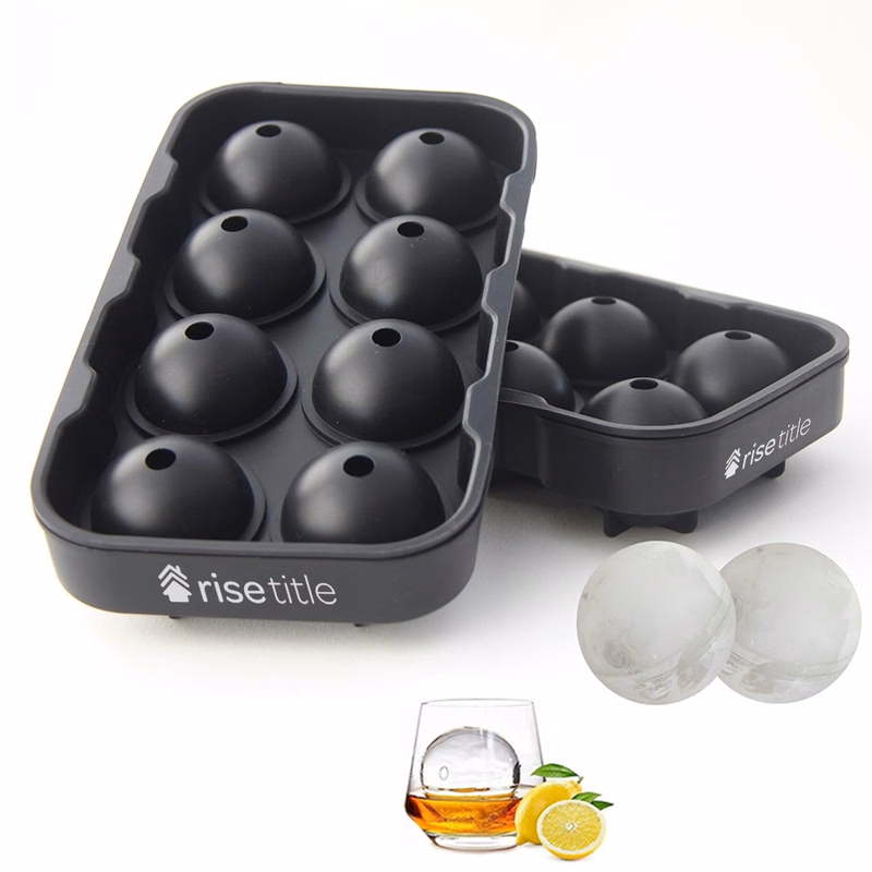 8 Hole Round Ice Cube Mold