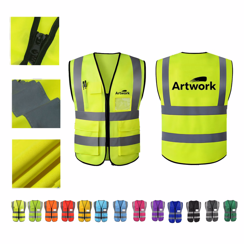 Multi Pocket Reflective Vest