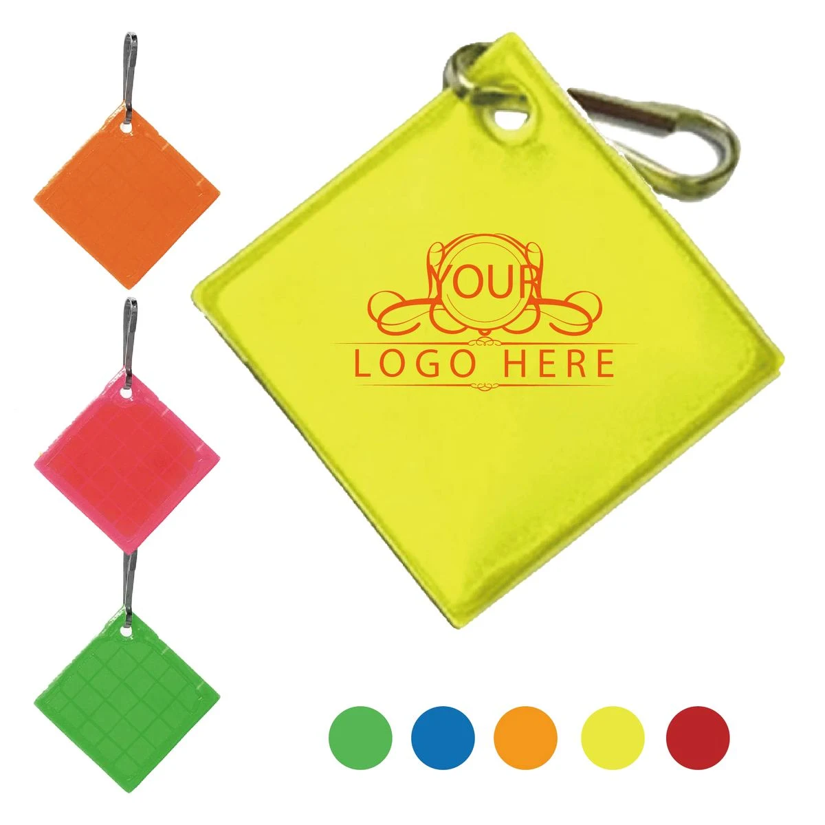 High-Visibility Safety Reflective Key Chain 1