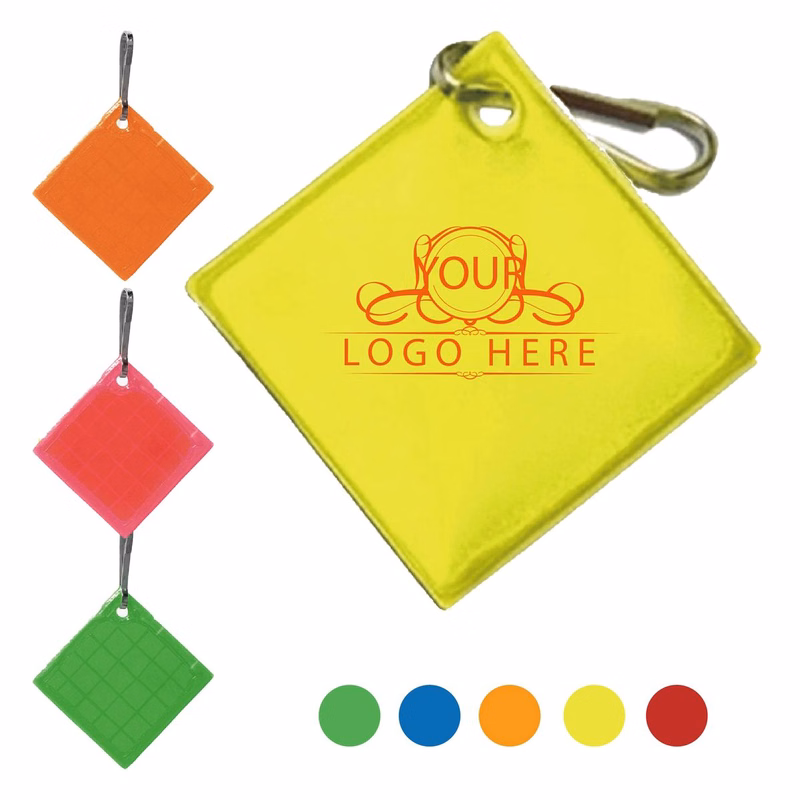 High-Visibility Safety Reflective Key Chain