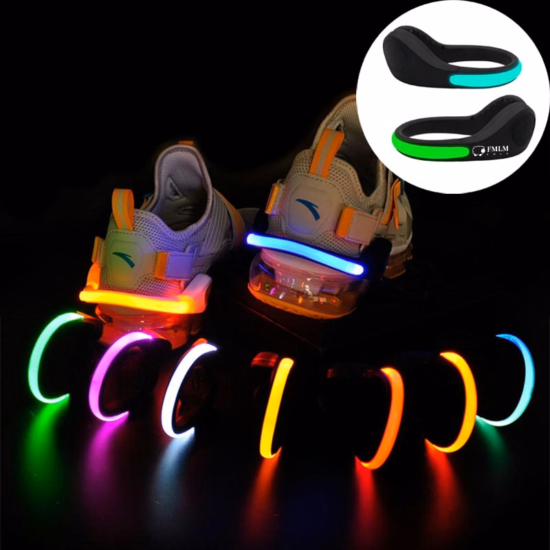 Glowing LED Shoes Clip Light