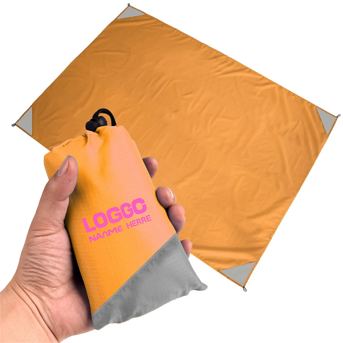 Pocket Picnic Blanket Sandproof Lightweight Tarpaulin 1