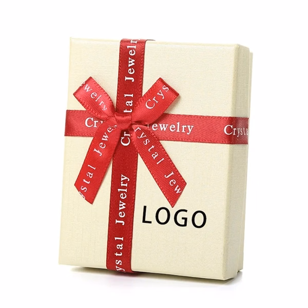Custom 4.33" x 3.15" Assembled Paper Gift Box — Small Item & Jewelry Packaging