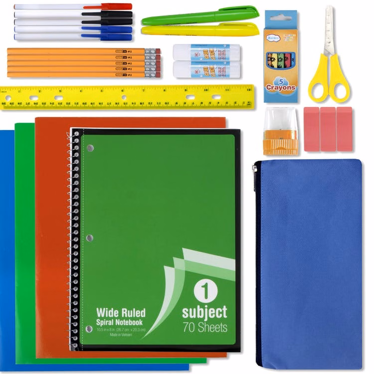 Elementary School Supply Kits - 26 Pieces
