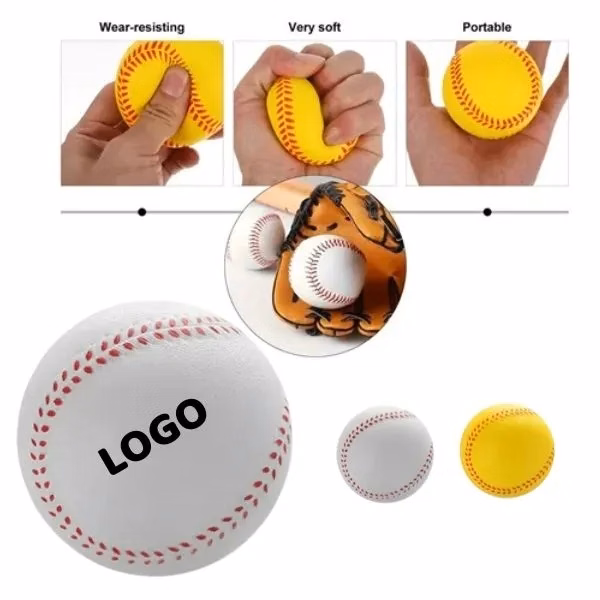 2.75'' Bouncy Foam Baseball - Premium Quality