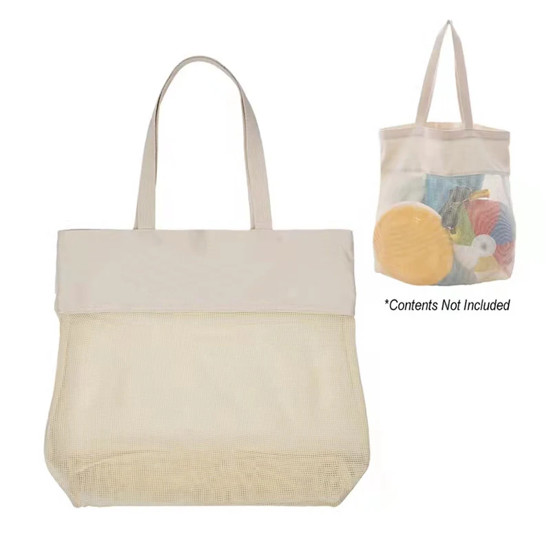 Reusable Mesh Market Tote Bag 1