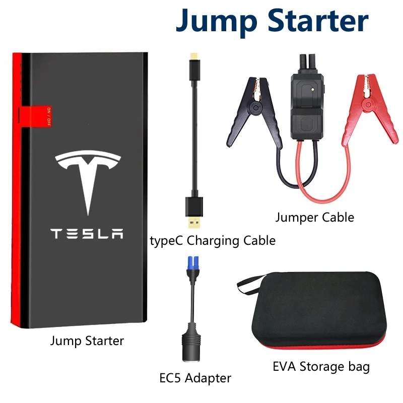 Emergency Car Jump Starter With Smart Clamp & Storage Bag 1