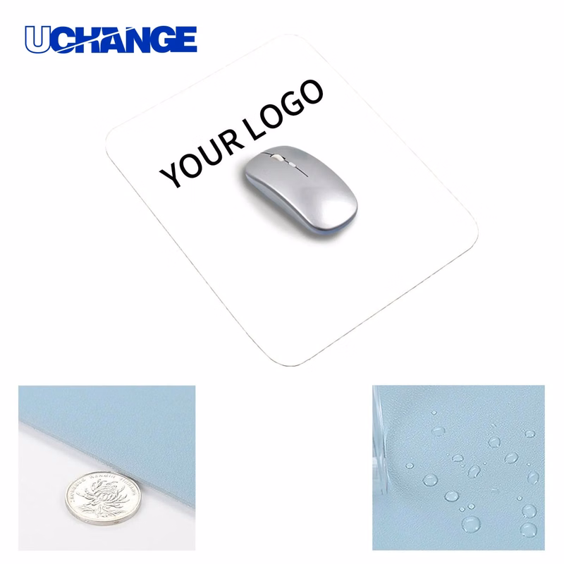 Non Slip Square Mouse Pad Mat 8.7x7.1 Inch for Office