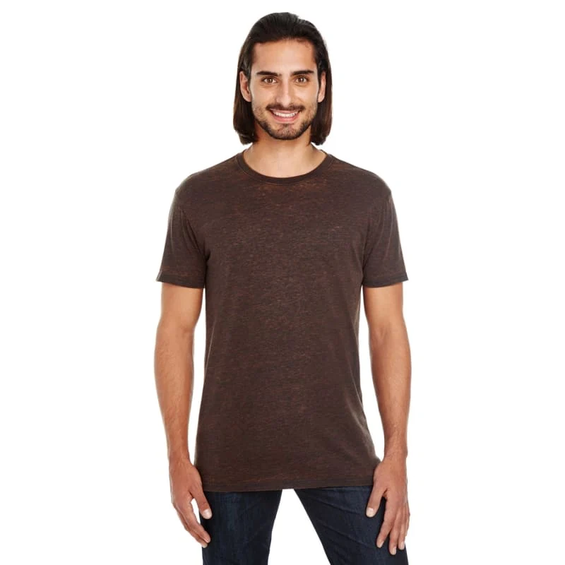 Threadfast Apparel Unisex Cross Dye Short-Sleeve T-Shirt 1