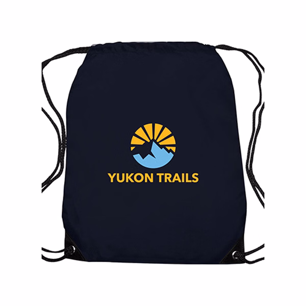 The Traveler Drawstring Backpack (1 Color Imprint)