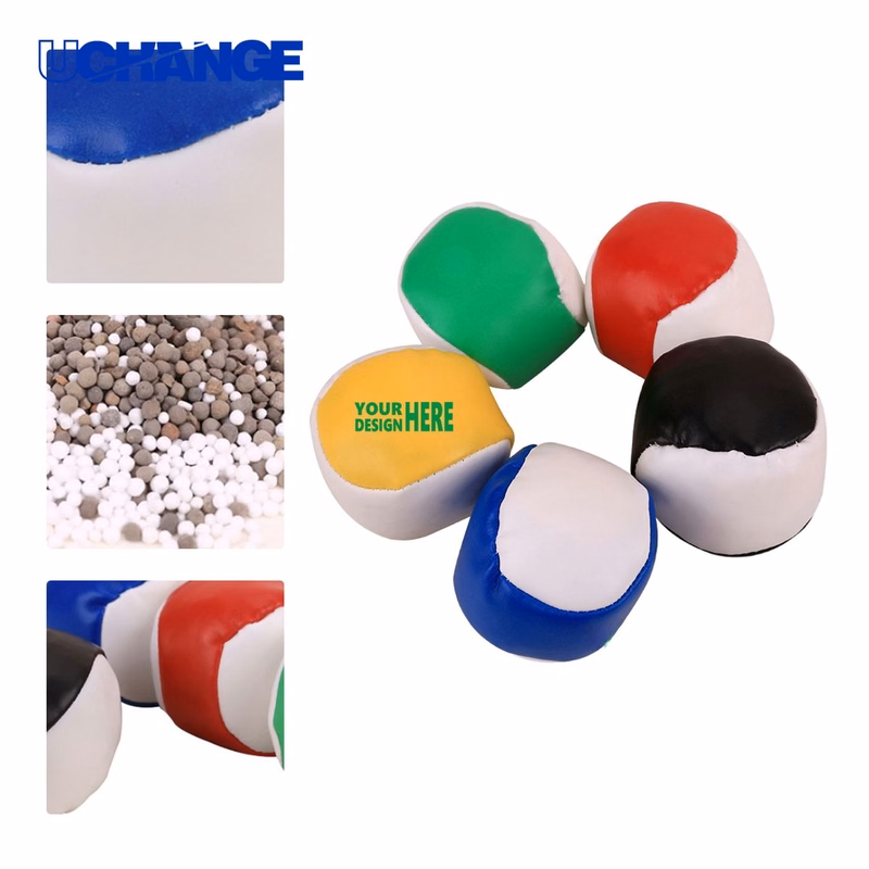 PU Leather Bean Bag Toss Ball for Kids